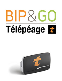 SUPPORT BADGE TELEPEAGE / TIS / BIP peage autoroute telebadge EUR